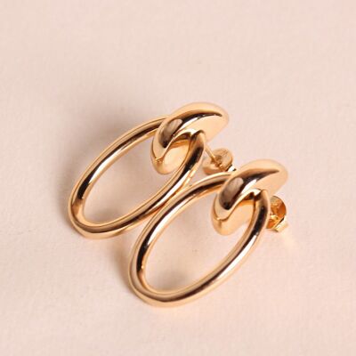 Pendientes de rosas