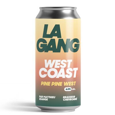 Bière WEST COAST IPA - PINE PINE WEST 44cl