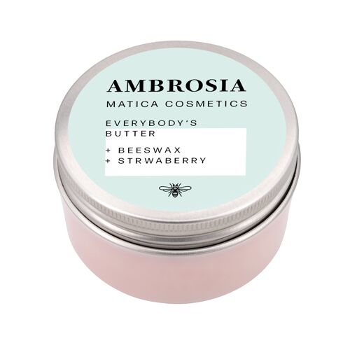 Matica Cosmetics AMBROSIA Body Butter - Erdbeere