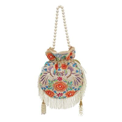 Scatola di caramelle Lakota viola e beige