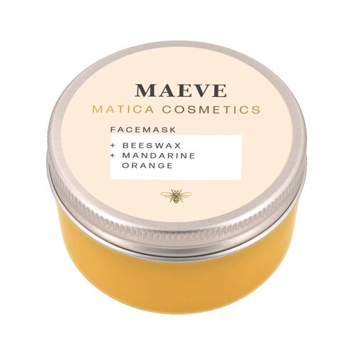 Matica Cosmetics MAEVE Gesichtsmaske - Mandarine