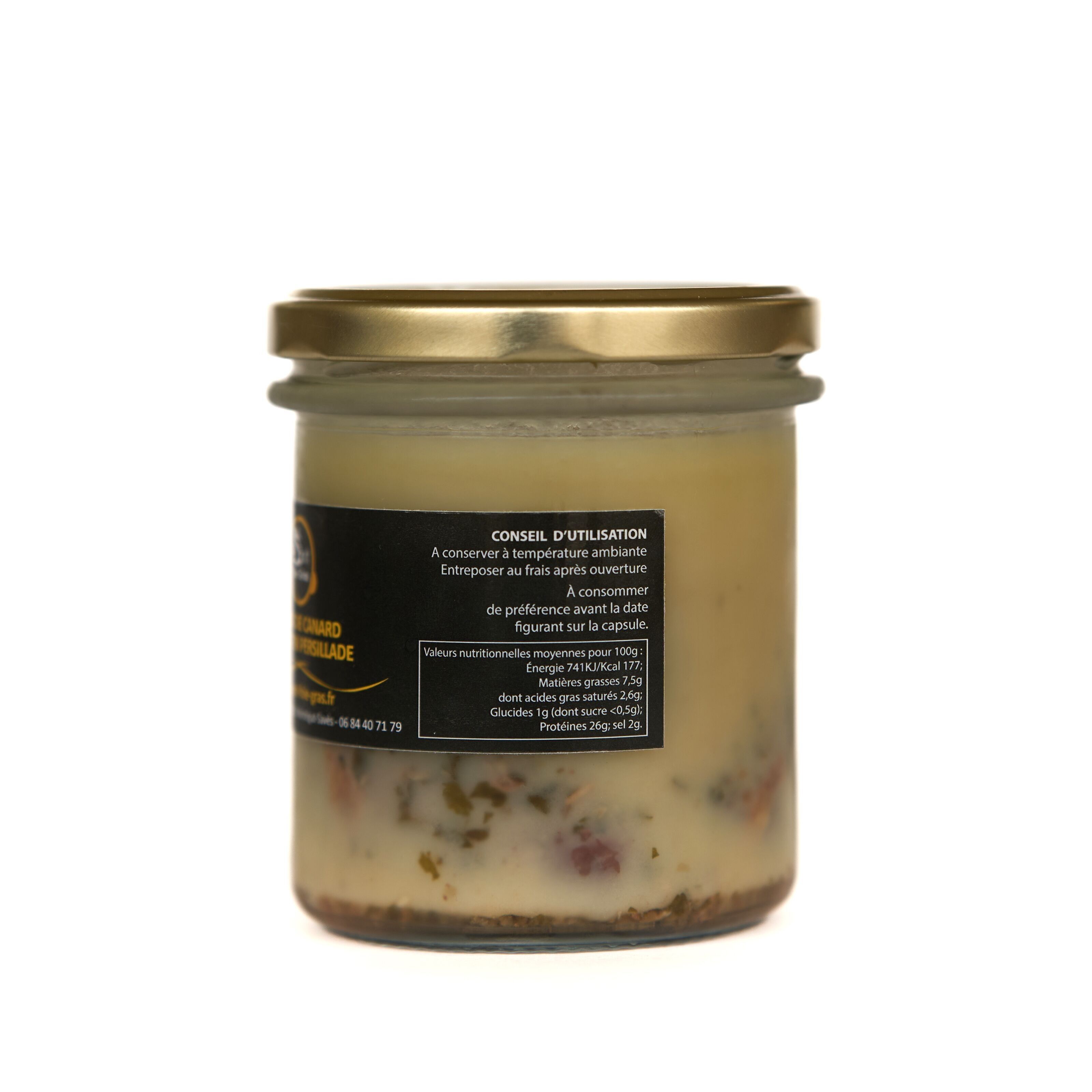 Coeurs de canard confits en Persillade – 210 g