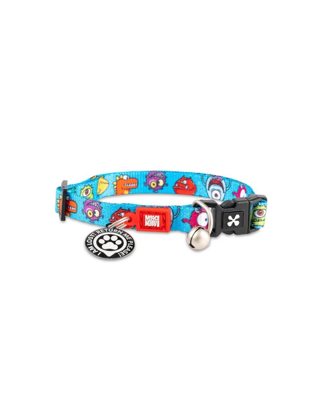 Kleine Monster Katzenhalsband