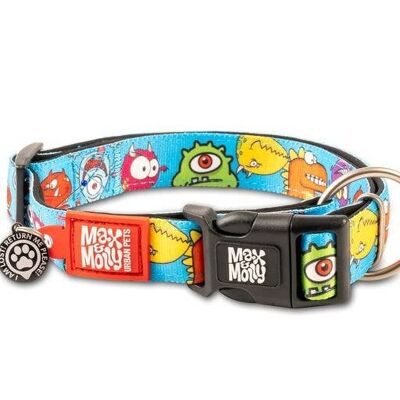 Max&Molly Smart ID Collar - Little Monsters