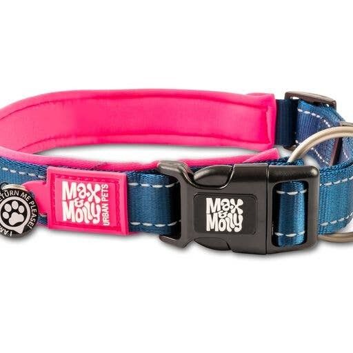 Max&Molly Smart-ID-Halsband – Matrix Pink