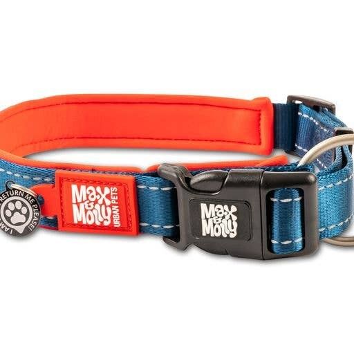 Max&Molly Smart-ID-Halsband – Matrix-Rot