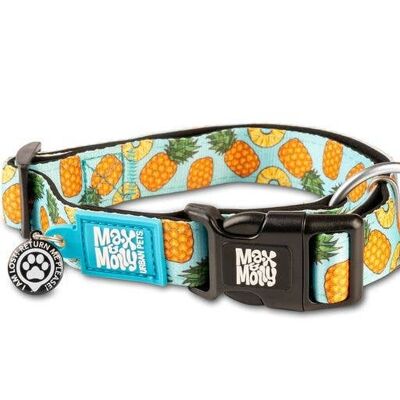 Max&Molly Smart ID Collar - Sweet Pineapple