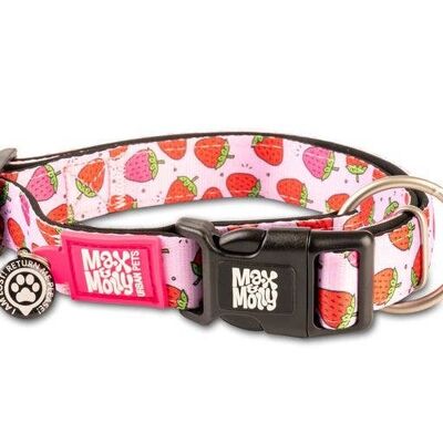 Max&Molly Smart ID Collar - Strawberry Dream