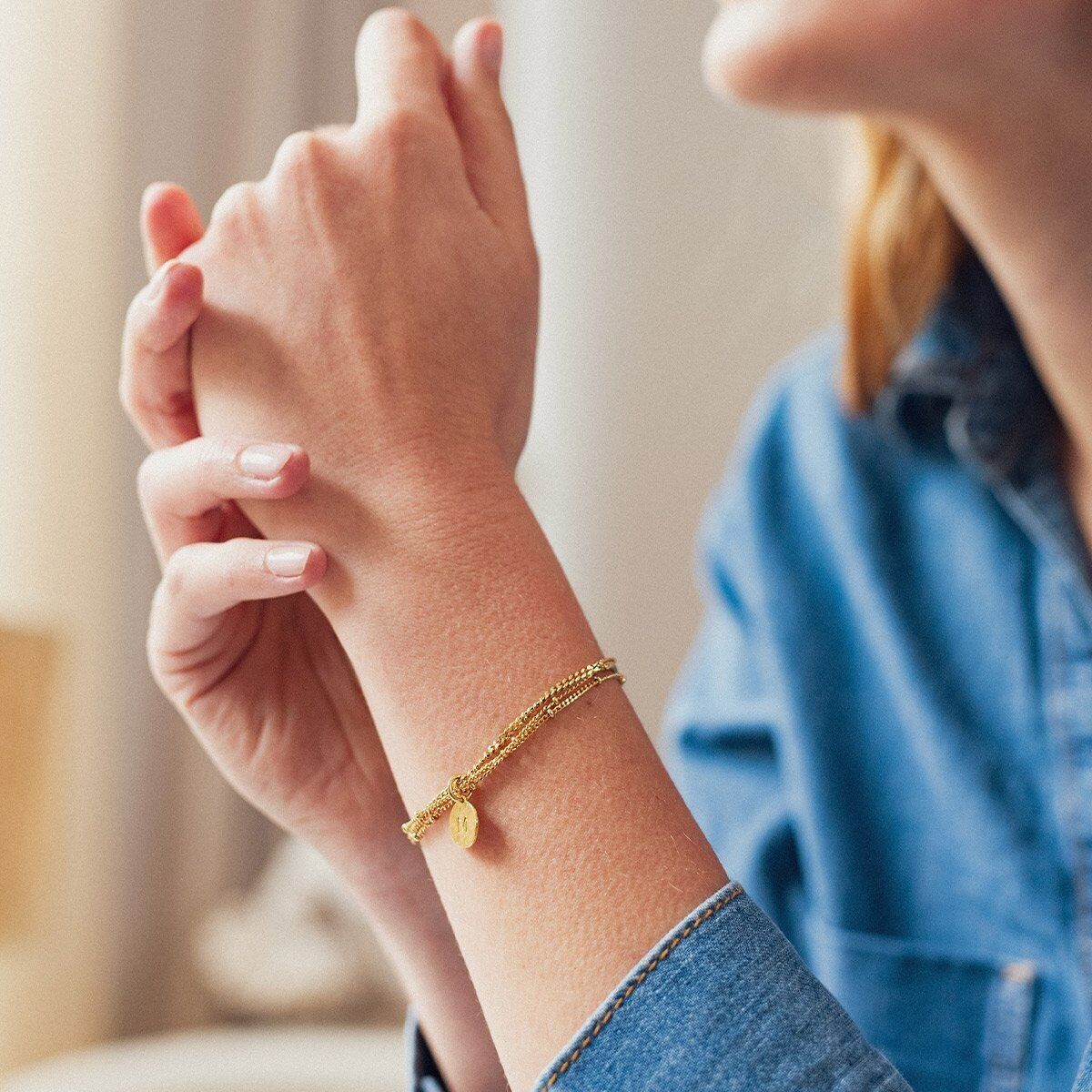 Bracciale tripla catena