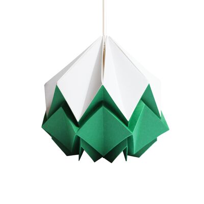 Zweifarbige Origami Pendelleuchte - S - Forest