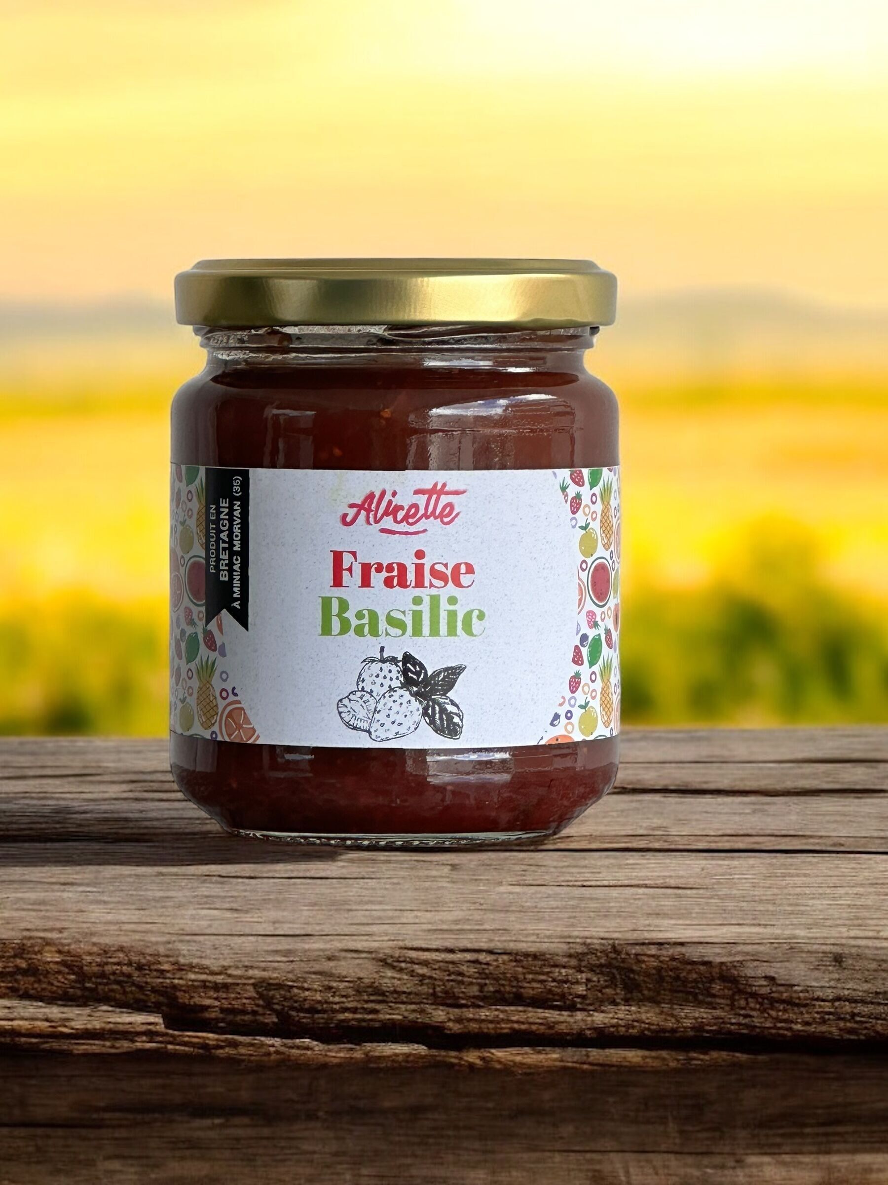 Confettura Di Fragole Al Basilico