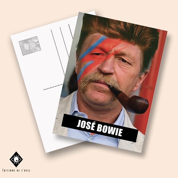 José Bowie-Postkarte
