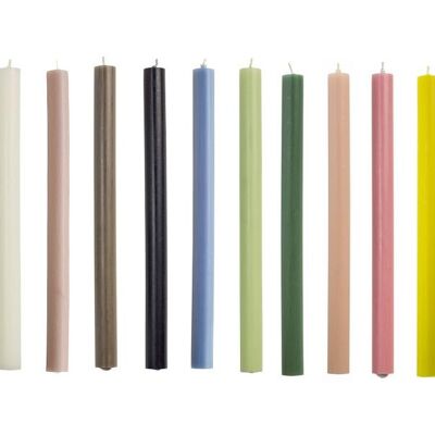 Cactula long dinnercandles 10 pcs 2.1 x 30 cm in more then 10 colors