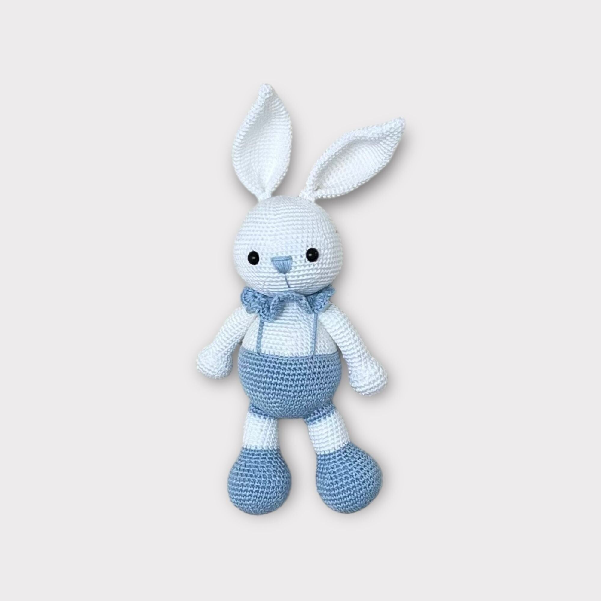 Peluche coniglio Hissy blu