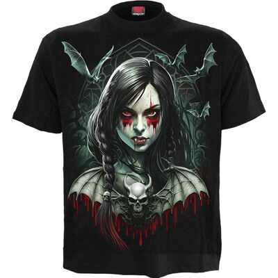 HALLOW'S EVE - T-shirt con stampa frontale nera