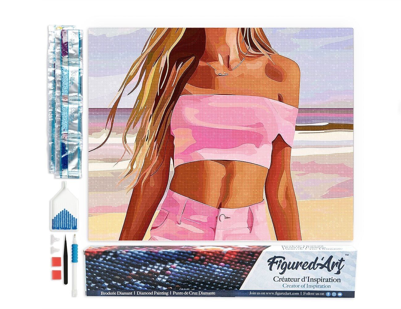 Ricamo Diamante - Mare, sabbia ed eleganza