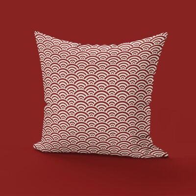 Japanese velvet cushion