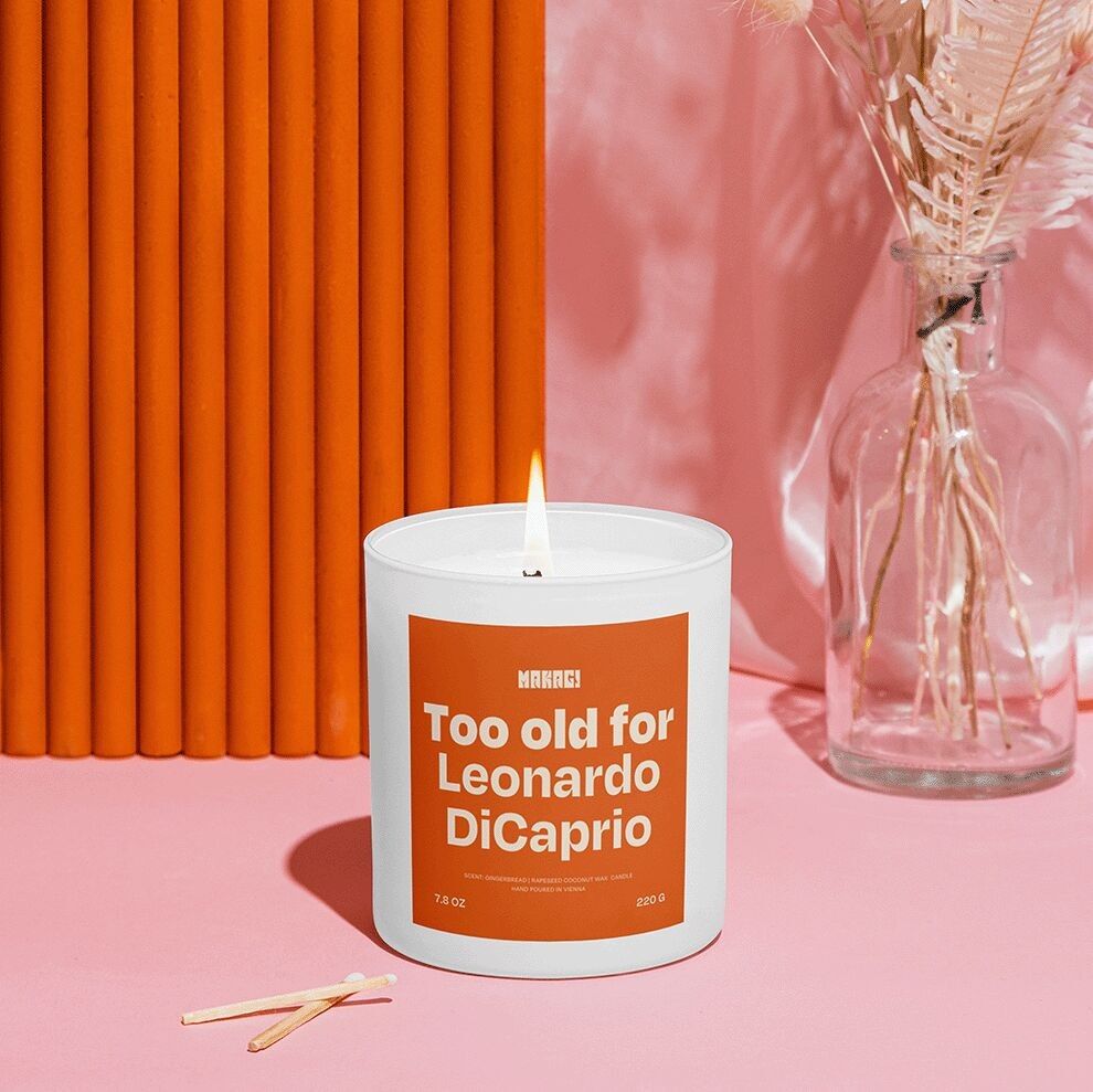 Duftkerze Too old for Leonardo DiCaprio