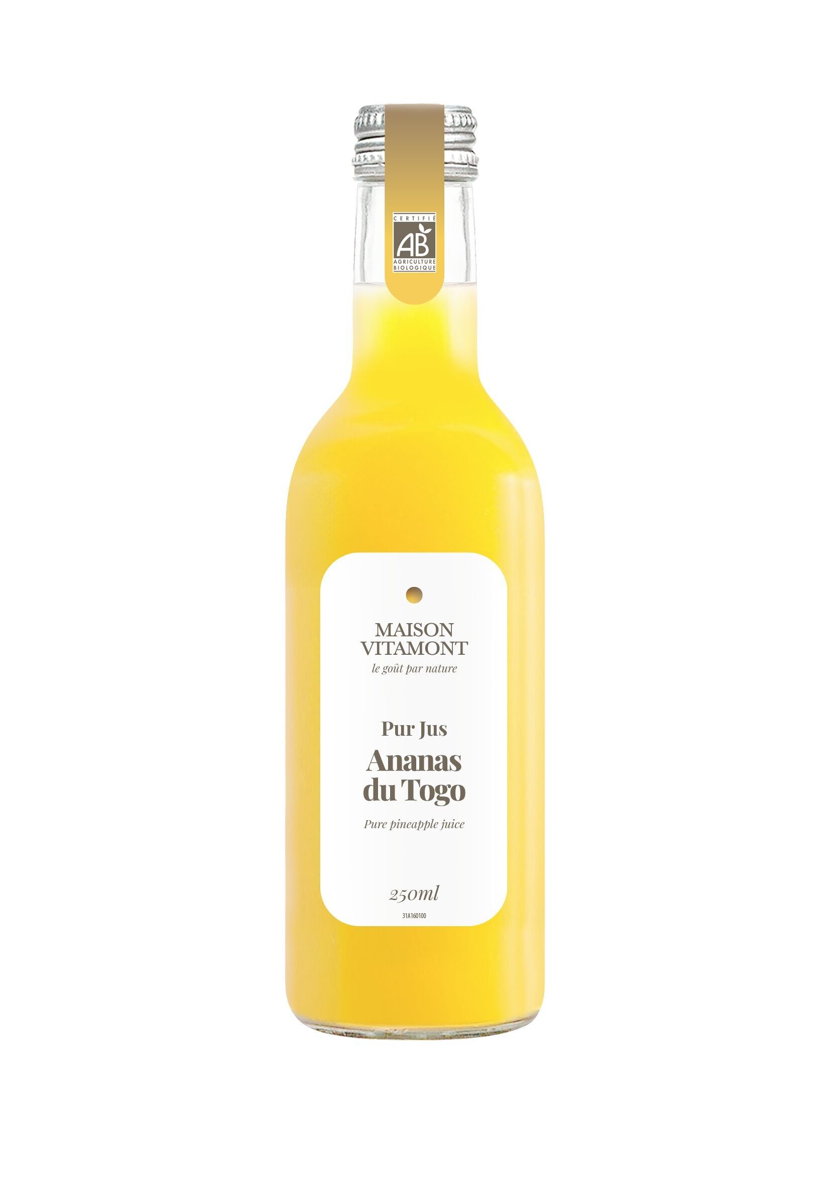 Succo puro di Ananas del Togo 25cl