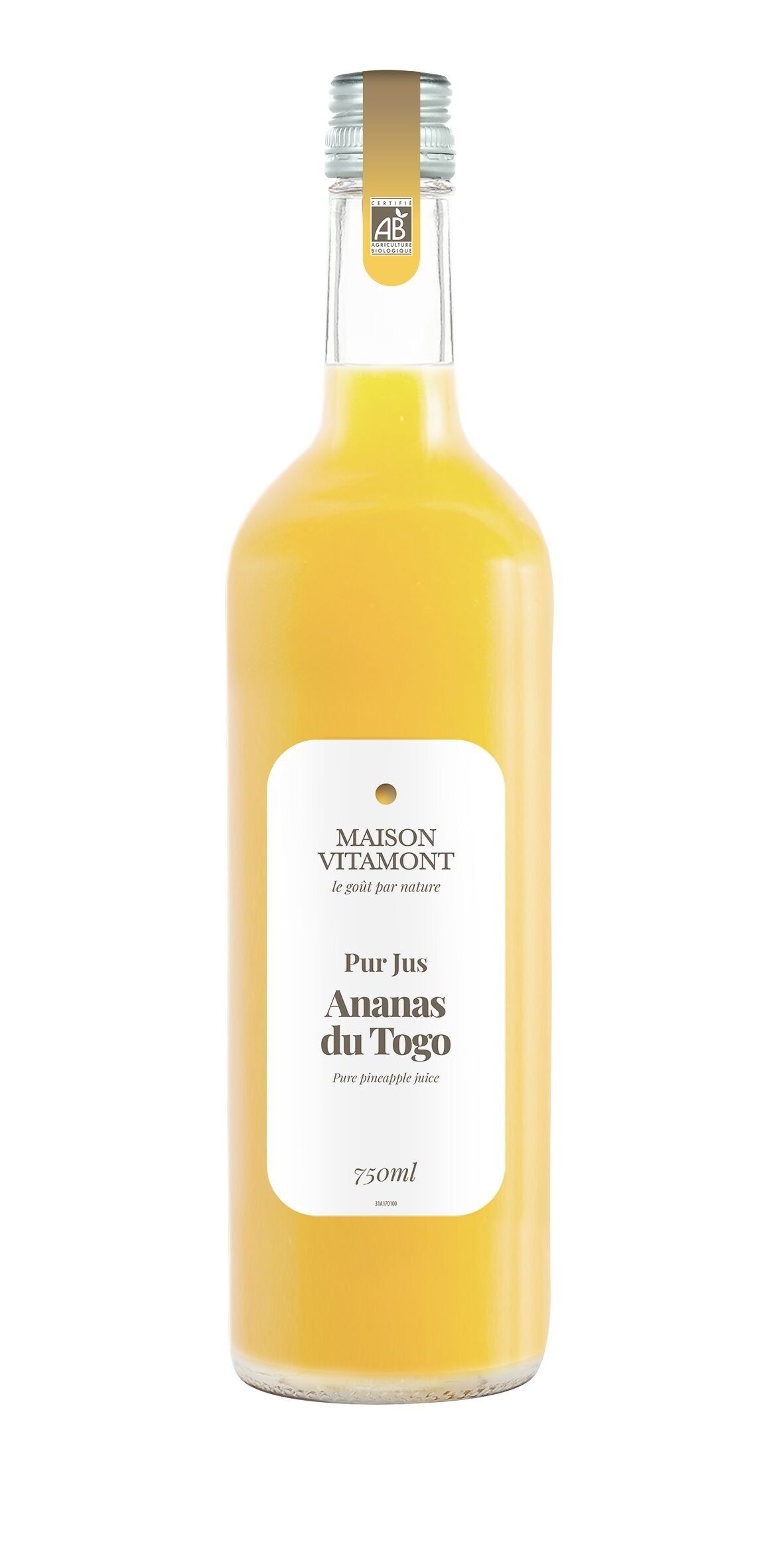 Succo Puro di Ananas del Togo 75cl