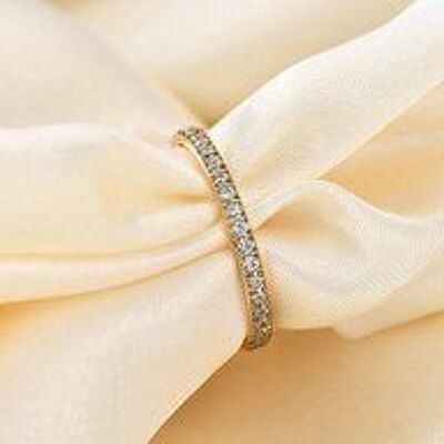 Non. 1 - Bague en acier inoxydable "SISSLEY"