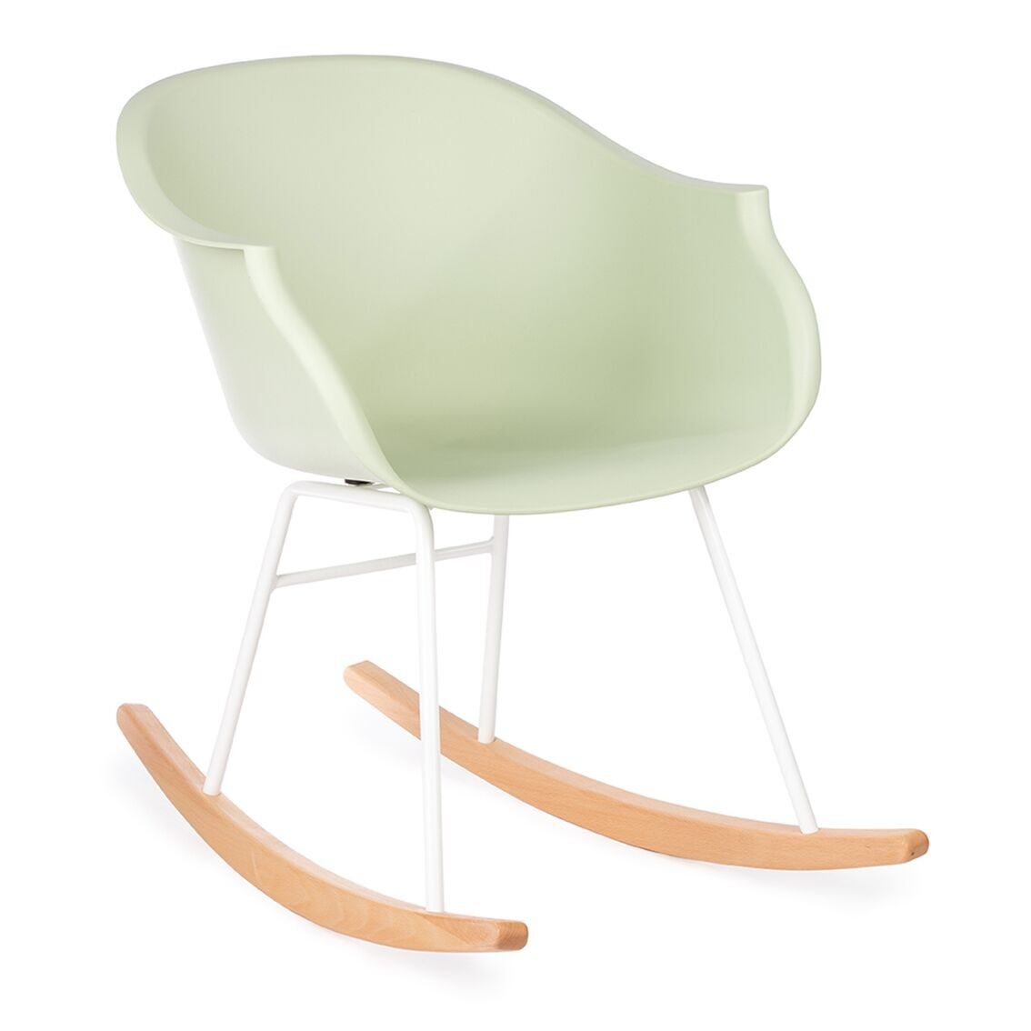 Jazziger Schaukelstuhl in Meeresgrün