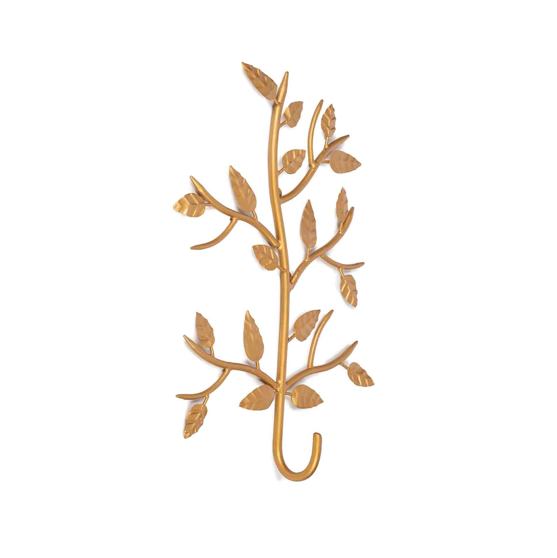 Britte, wall hook branch gold