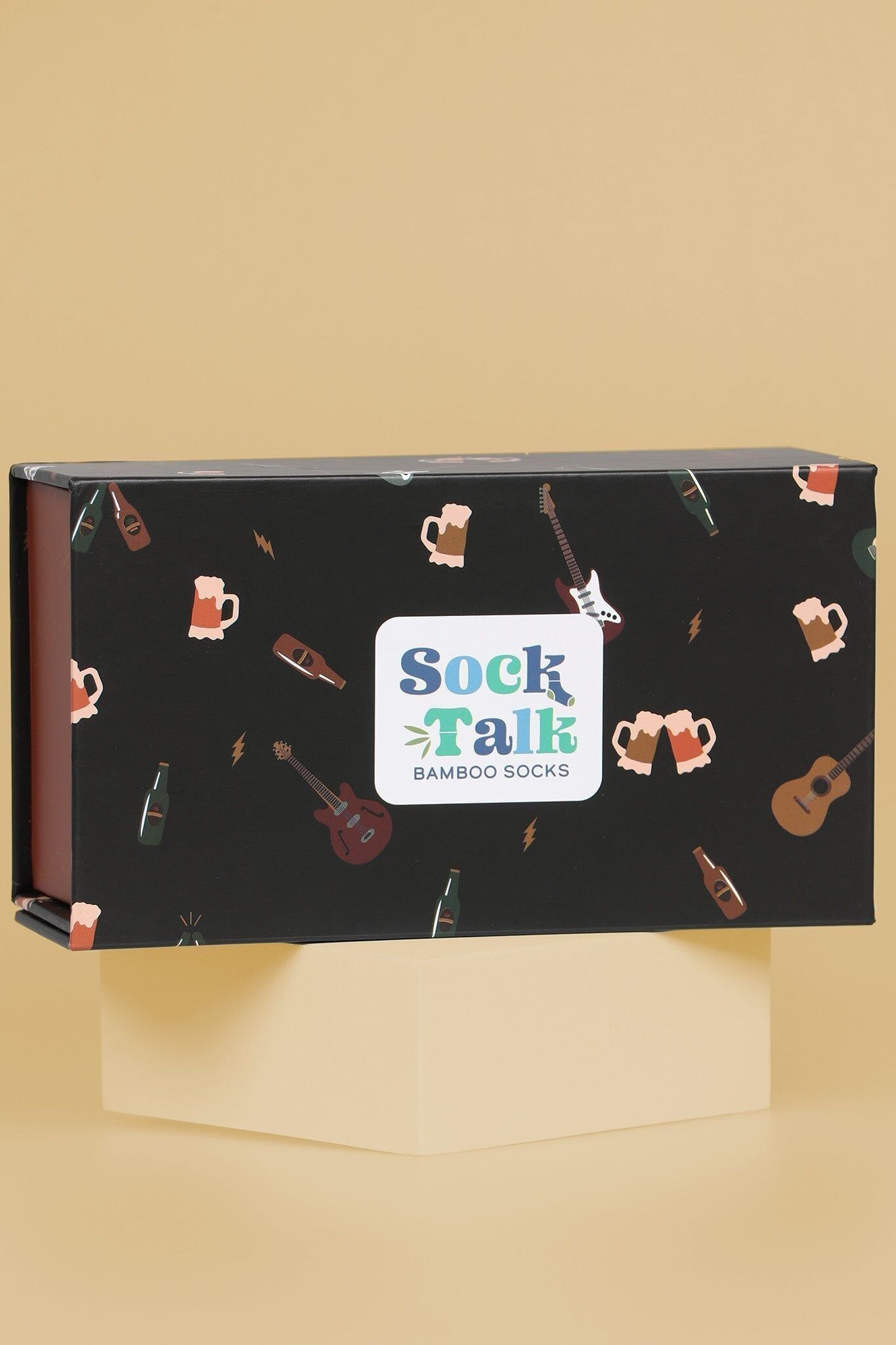 Coffret de chaussettes Rock Band pour hommes (boîte uniquement)
