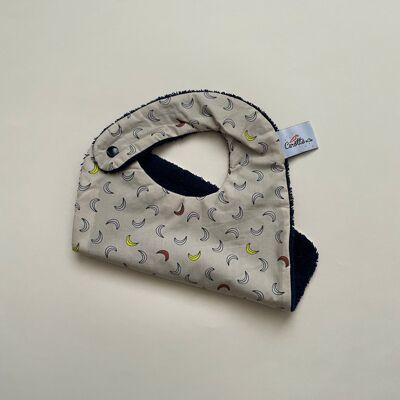 Bavoir banana beige
