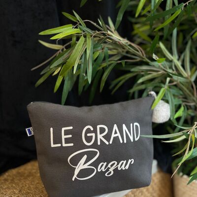 Beauty case antracite “Il grande bazar”