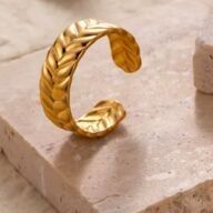 NO. 56 - Anello in acciaio inox "ALPHA"