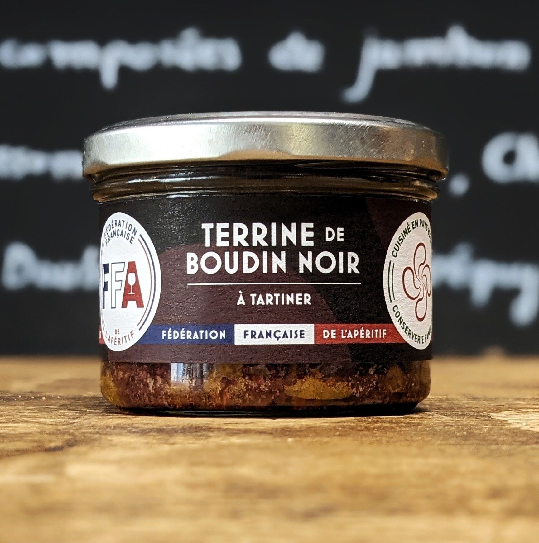 Streichfähige Blutwurst-Terrine