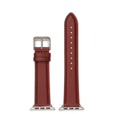 Apple Watch en rojo y plata