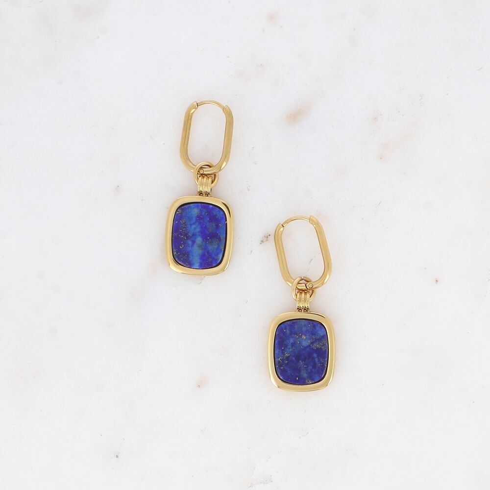 Creolen – rechteckiger Naturstein