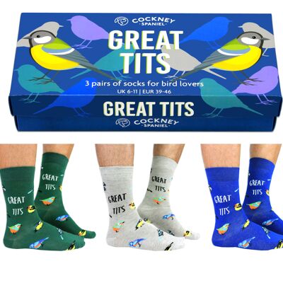 Great tits gift box