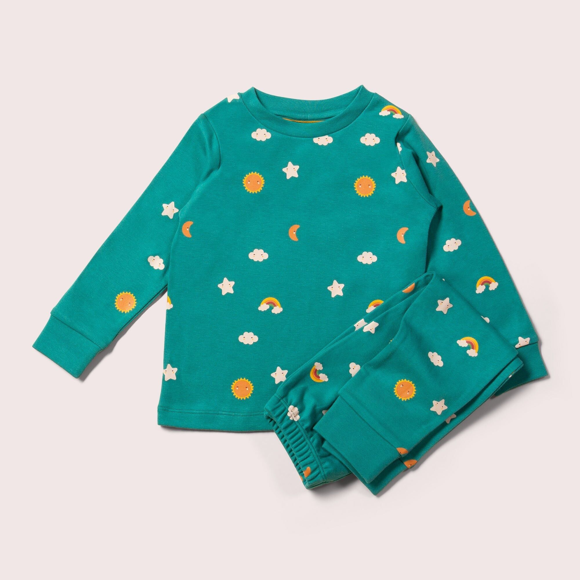 Pigiama organico Turquoise Skies