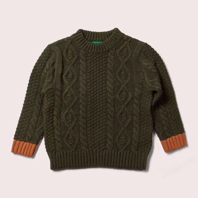 Da uno all'altro maglione lavorato a maglia Fern Aran