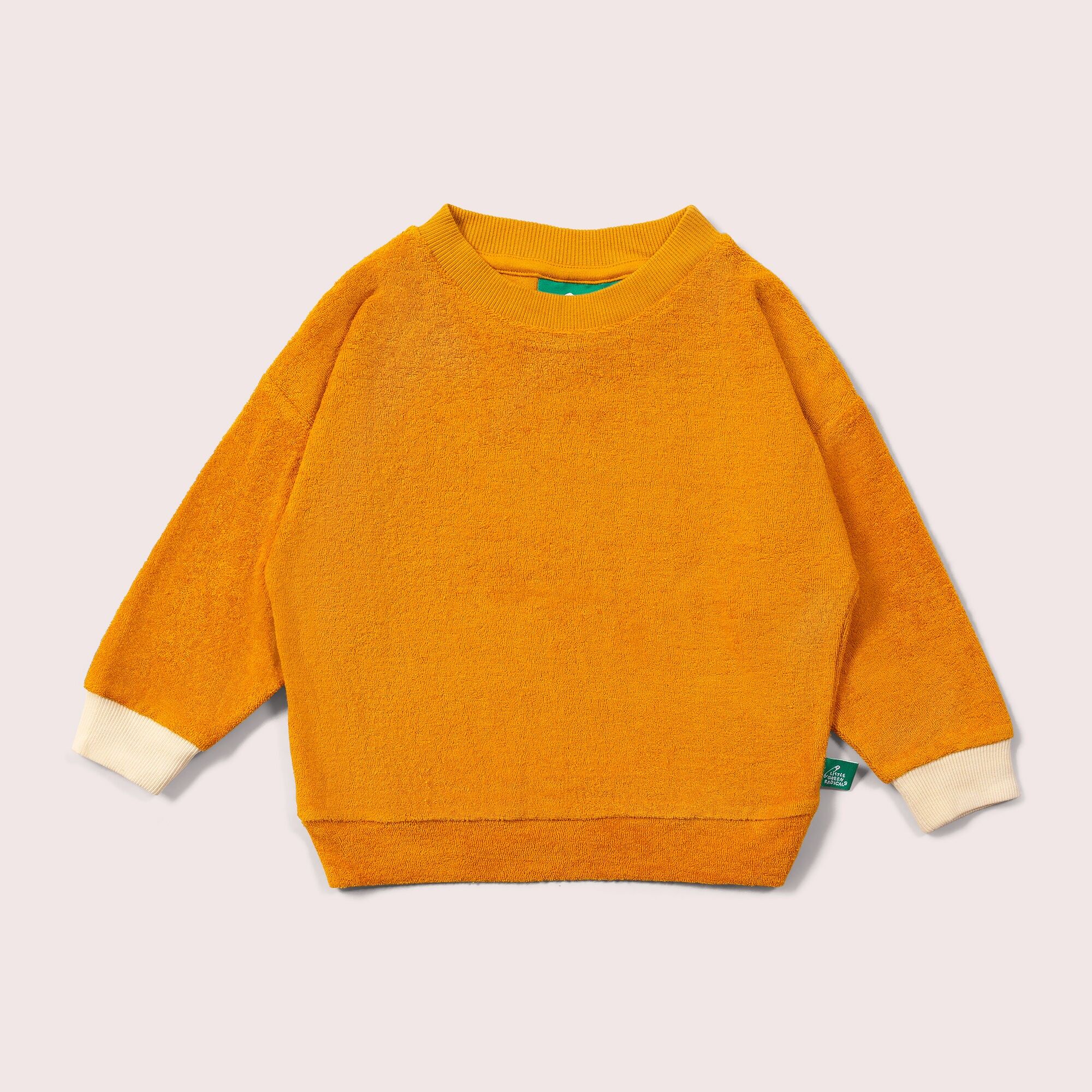 Gold Towelling Jumper