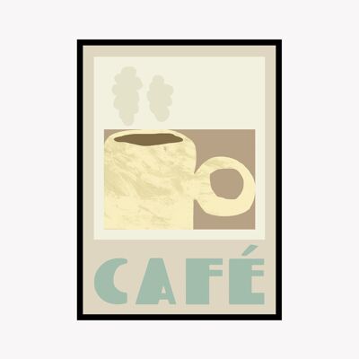 Café - Collection Cheer Up - A3 29,7 x 42 cm