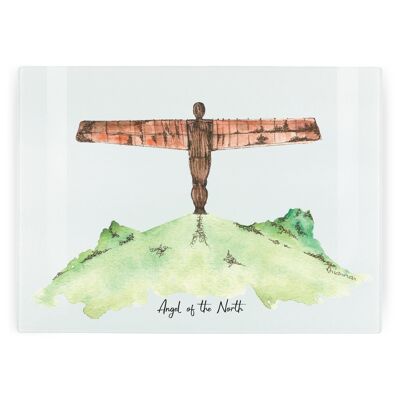Protezione per piano di lavoro grande Angel of the North Landmark di Rhiannon Chauncey