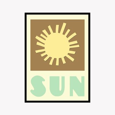 Sun Green - Colección Cheer Up - A3 29,7 x 42 cm