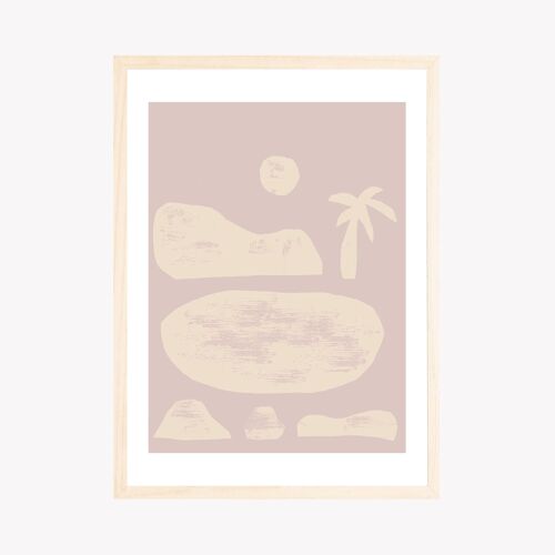 Landscape Palm - 50 x 70 cm