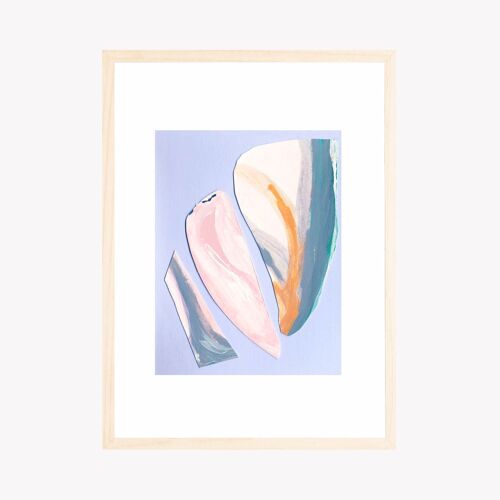 Lilac Shell - 50 x 70 cm