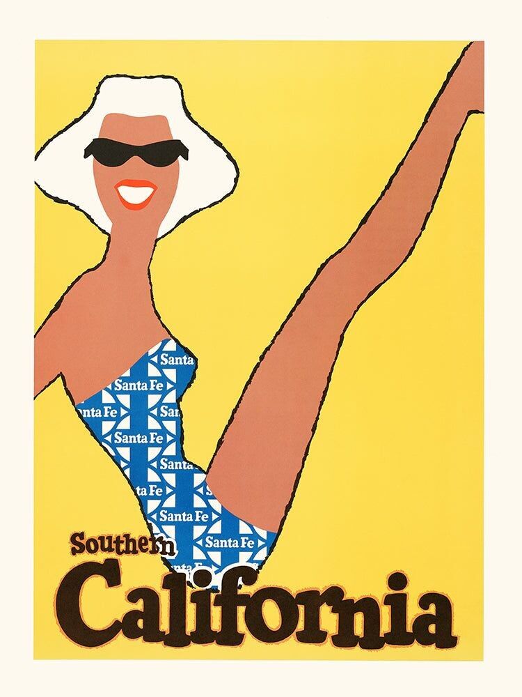 Ragazza a Santa Fé - California del sud