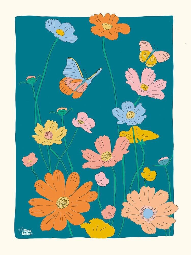 Estudio Melba - Flores de jardín
