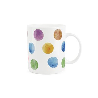 Tazza grande a pois