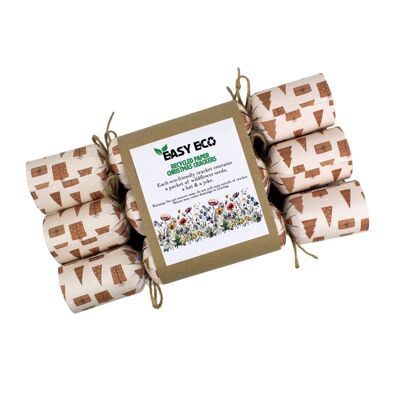 Pink Gifts Easy Eco Christmas Crackers