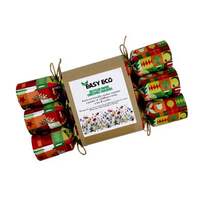 Merry Christmas Wrapping Paper Easy Eco Christmas Crackers