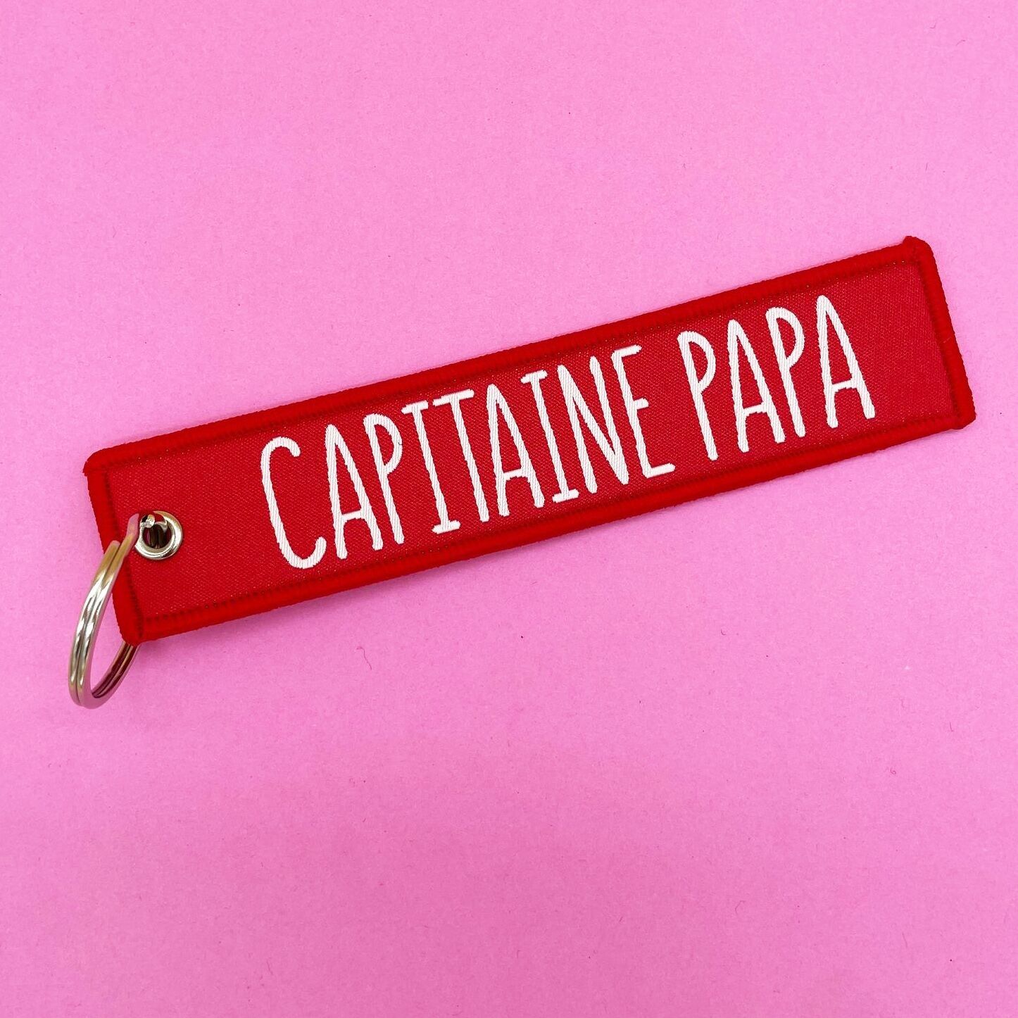 Llavero Capitán Papá - regalo de papá - Día del Padre - cumpleaños - nacimiento - deporte