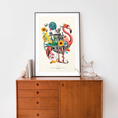 Póster Béto Val - Máquina Flamenca